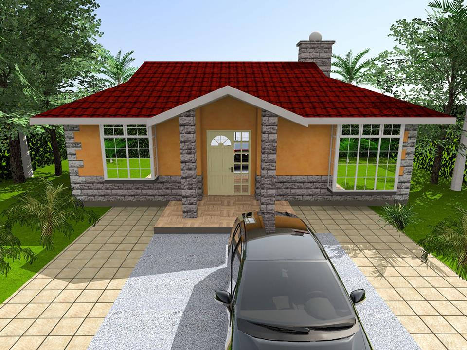 Simple elegant 3 bedroom bungalow