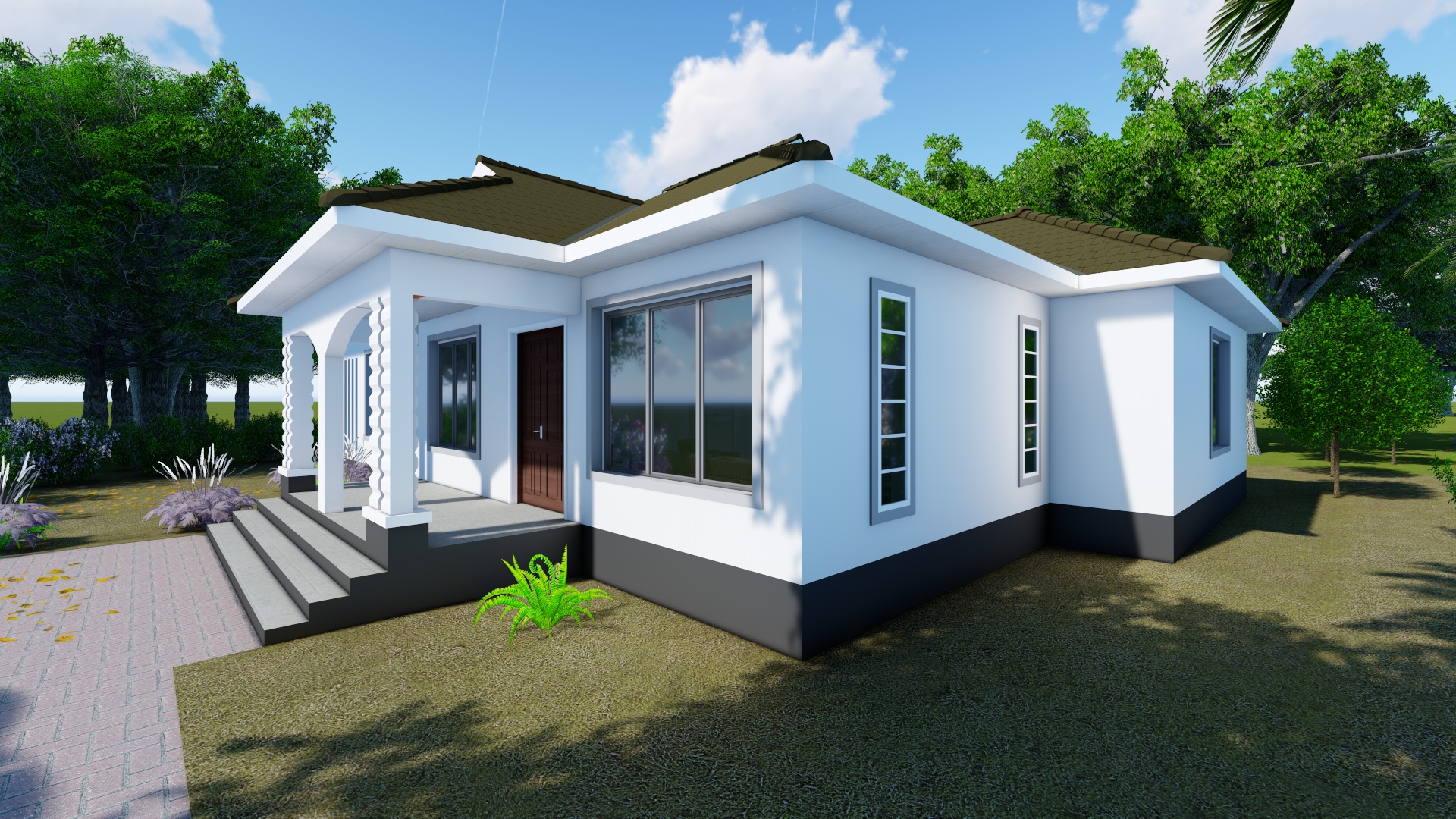 Elegant 4 Bedroom Bungalow