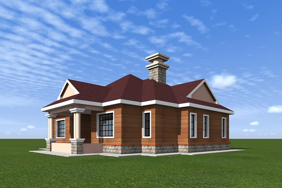 4 bedroom bungalow layout