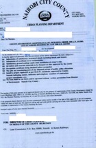 Process of Building Approvals in Nairobi County
